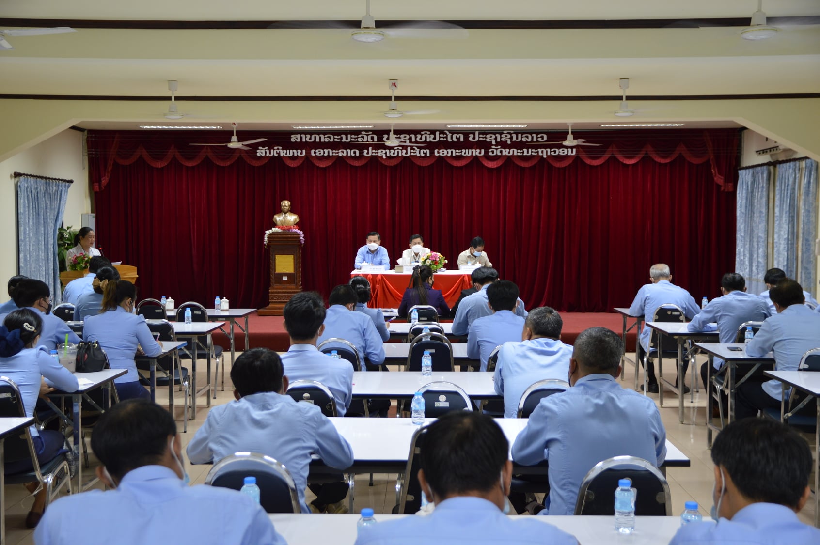 ໃນຕອນແລງຂອງວັນທີ່ 9/2/2022 ລັດວິສາຫະກິດນໍ້າປະປາ ແຂວງຫຼວງພະບາງ 