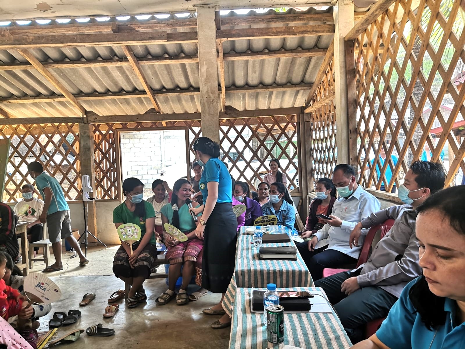 ລັດວິສາຫະກິດນໍ້າປະປາ ແຂວງຫຼວງພະບາງ ໄດ້ລົງເຜີຍວຽກງານນໍ້າປະປາຊຸມຊົນທີ່ຍັງບໍ່ທັນໄດ້ຊົມນໍ້າປະປາເທື່ອ ໄດ້ລົງເຜີຍແຜ່ໃນວັນທີ່ 3-4/3/2022 ຢູ່ທີ່ ເມືອງໂພນໄຊ