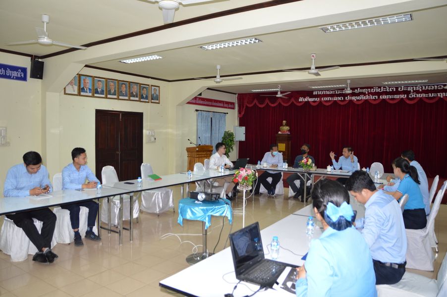 ໃນຕອນເຊົ້າຂອງວັນທີ່ 7/9/2022 ໄດ້ຈັດກອງປະຊຸມ ລະຫວ່າງ ລັດວິສາຫະກິດນໍ້າປະປາແຂວງຫຼວງພະບາງ ກັບ ໂຄງການອົດສະເຕເລ້ຍ-ອາຊ່ຽນ