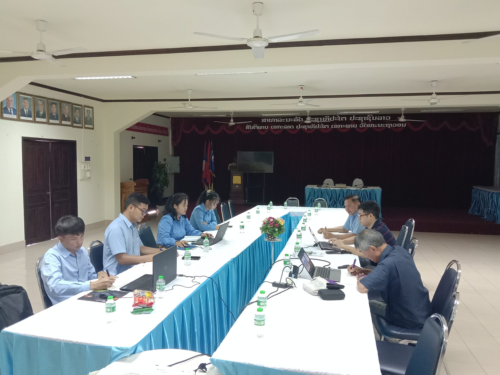 ໃນວັນທີ່ 15/7/2024 ໄດ້ປະຊຸມປຶກສາຫາລືວຽກງານນໍ້າສູນເສຍຮ່ວມກັບ ບໍລິສັດ ຟູຈີເຕັກຄອມ ມາຈາກປະເທດຍີ່ປຸ່ນ.