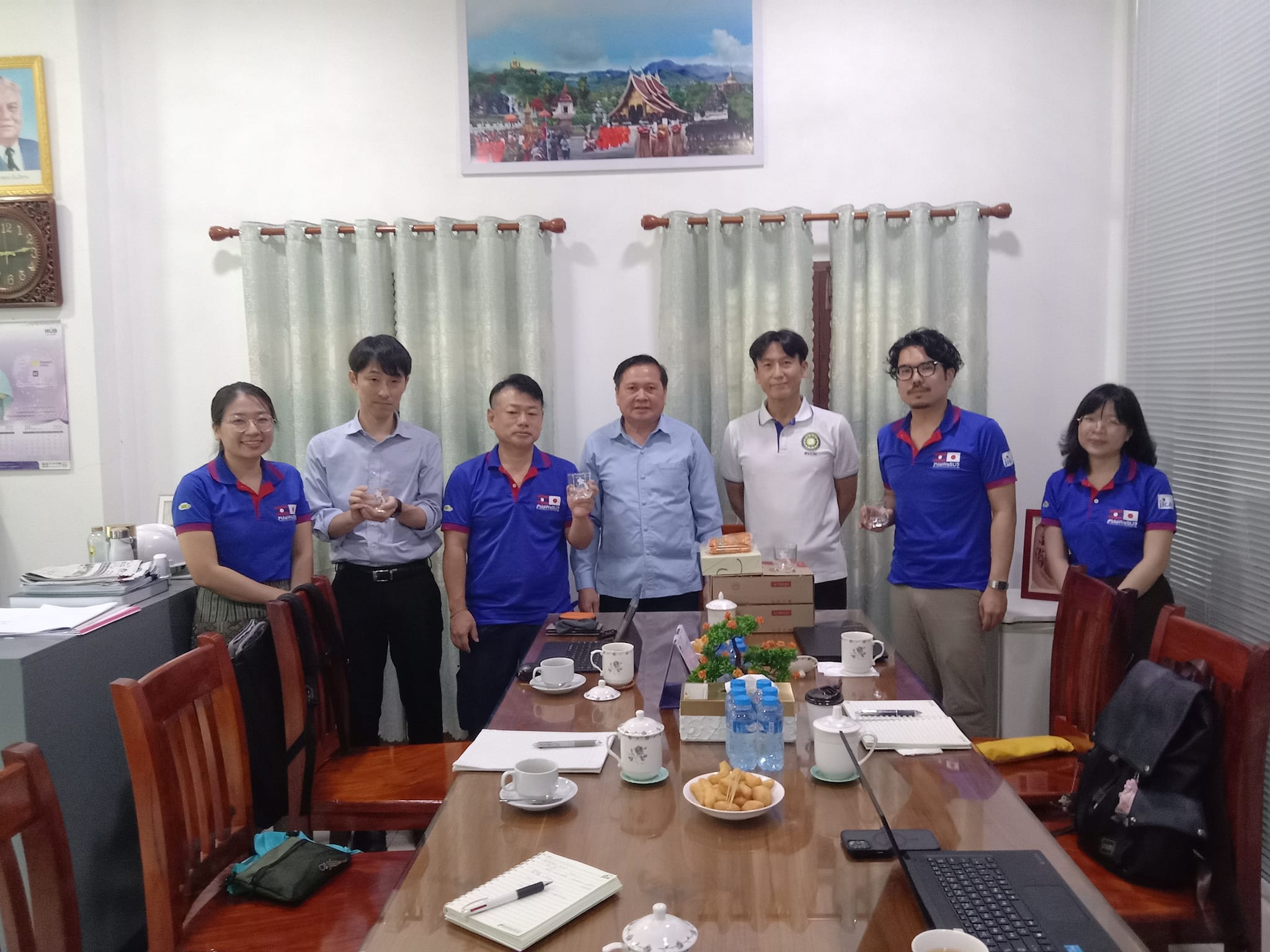 ໃນວັນທີ່ 4-5/9/2024 ໄດ້ຈັດກອງປະຊຸມ ໂອຈິທີ ນໍາຊ່ຽວຊານຂອງໂຄງການ ມາວາຊຶ3 ຂອງວຽກງານສະມາຄົມ, ການເງິນ, ແຜນການ ແລະ ຄາລານໍ້າ.